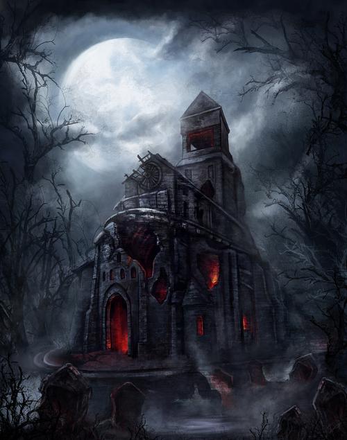 原创作品:2012.鬼屋