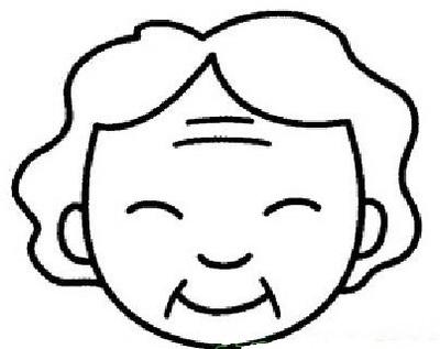 奶奶头像简笔画画法-29kb奶奶简笔画老奶奶简笔画奶奶简笔画2奶奶