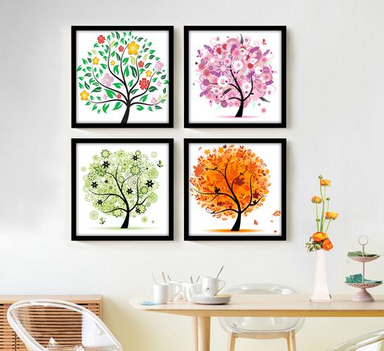 壁画客厅挂画幸福树