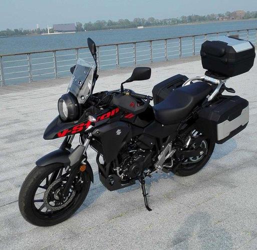 铃木dl250上完牌照多少钱摩托车牌照架