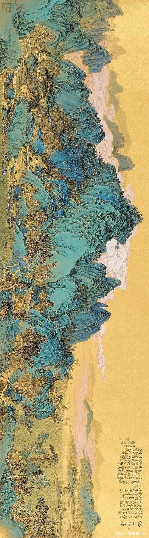 清逸静穆 色彩明净——画家李圣峰青绿山水画作品欣赏