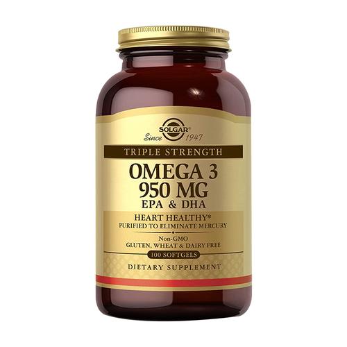 solgar美国进口挪威深海鱼油omega3软胶囊中老年欧米米伽鱼油