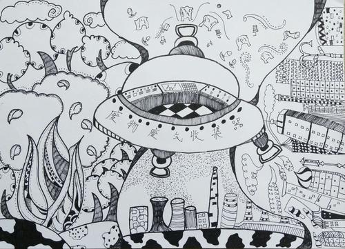科学幻想绘画主题――童画社团