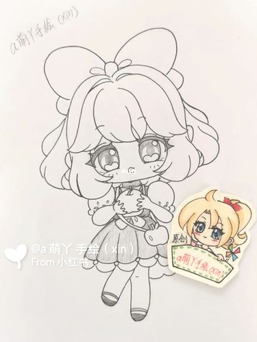 迷你世界白雪公主原创简笔绘画画的日常教程_绘画_迷你世界_手绘_马克