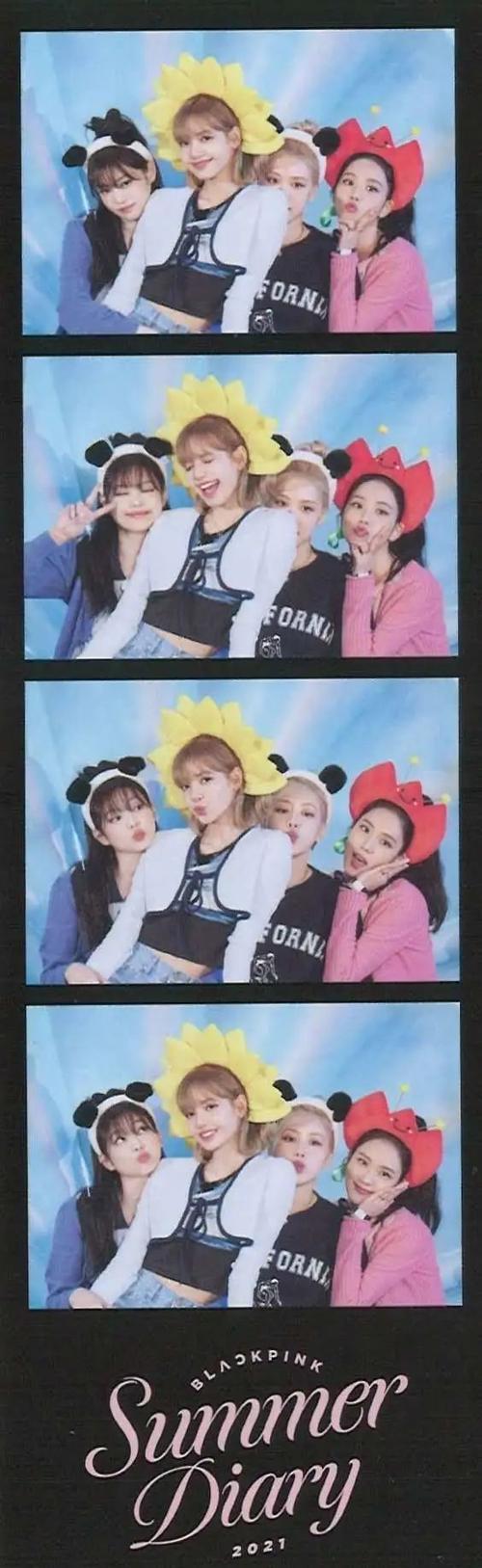 blackpink 2021夏日日记图集