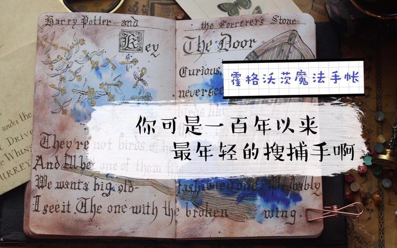 水彩手帐霍格沃茨魔法手帐之来看看100年来最年轻的搜捕手抓钥匙吧