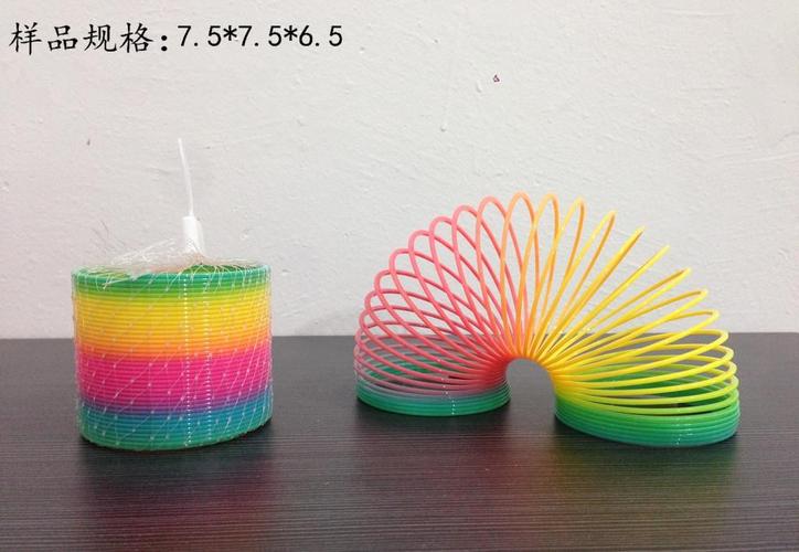**批发地摊玩具 塑料玩具大号彩虹圈彩虹塔拉拉圈汕头澄海商品大图
