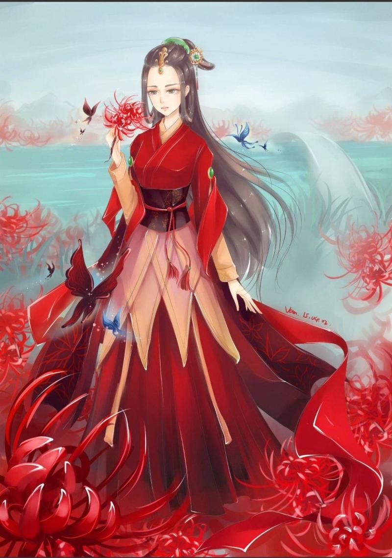 彼岸花壁纸古风