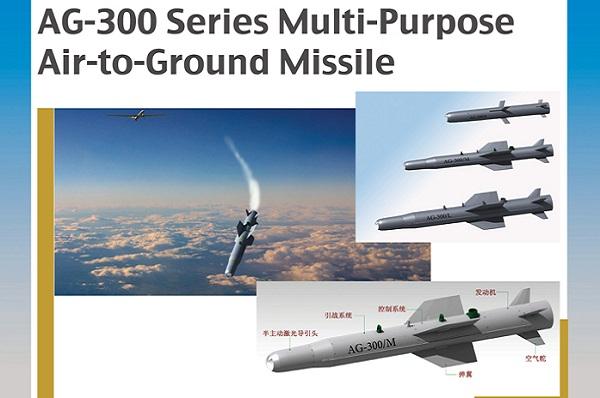 ag300采用了系列设计,以提高导弹的通用性