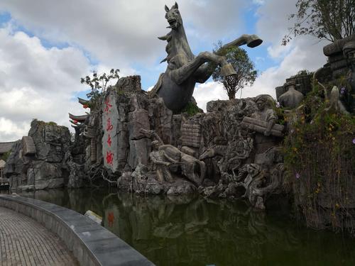 普洱茶马古城即景