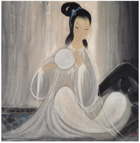 乐而不淫,哀而不伤——林风眠的水墨仕女