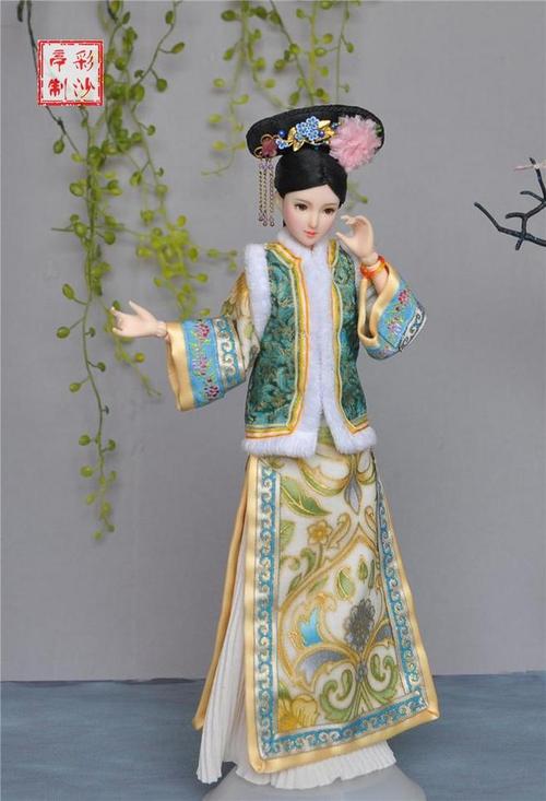 [古装娃衣]可儿心怡芭比ob中胸古装娃娃衣服 清装 (售完展示)