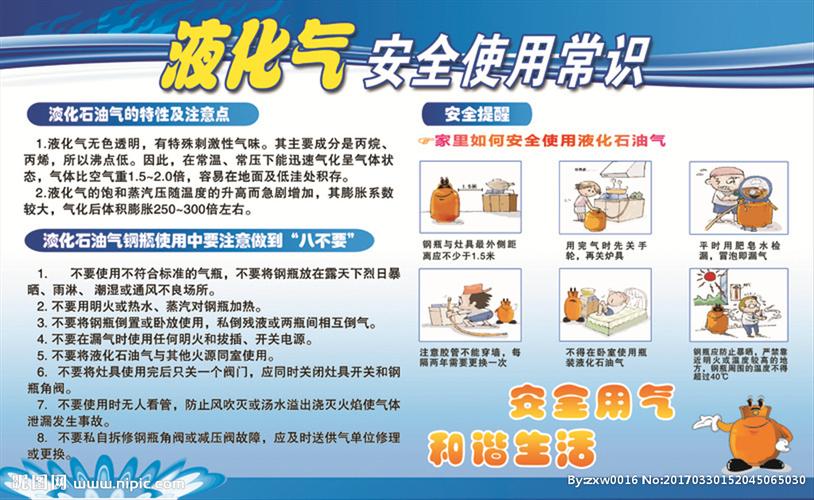 液化气安全使用知识图片