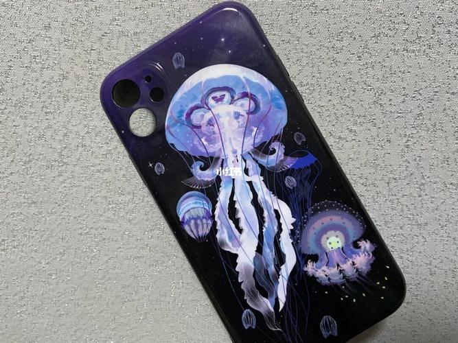 iphone11 黑色水母手机壳_手机壳_水母_iphone11_鼠标