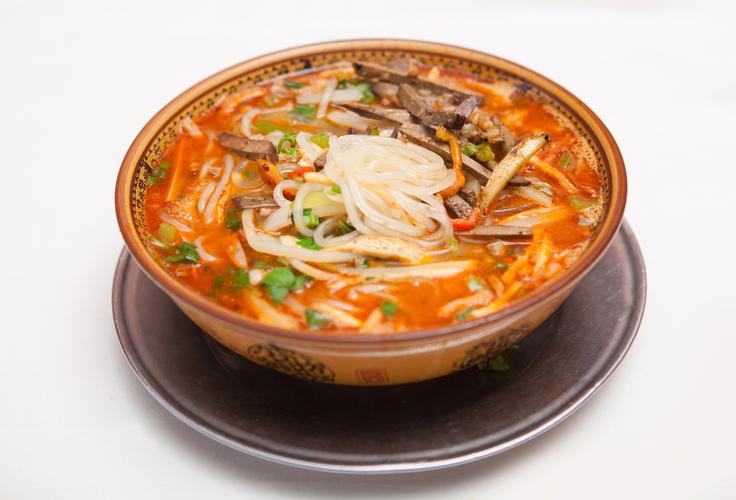 靖边波浪谷特色小吃——老贺羊杂碎