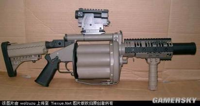 mgl榴弹发射器简笔画