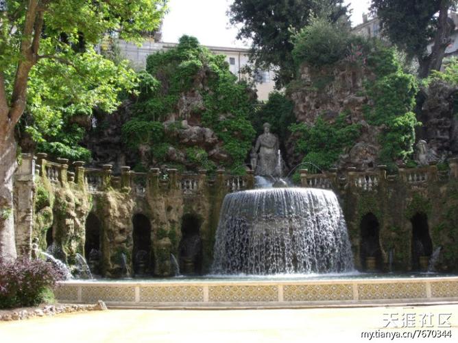 意大利古典园林之埃斯特庄园鉴赏