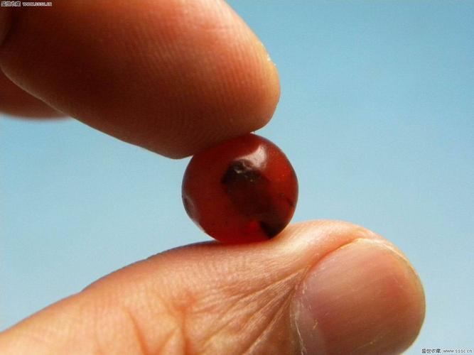 【45】精美的战国红玛瑙珠子