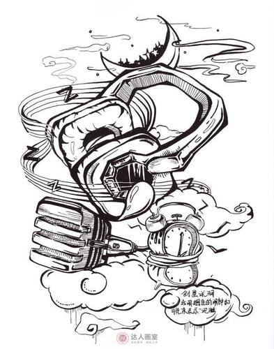 创意速写单张创意图形练习内附真题