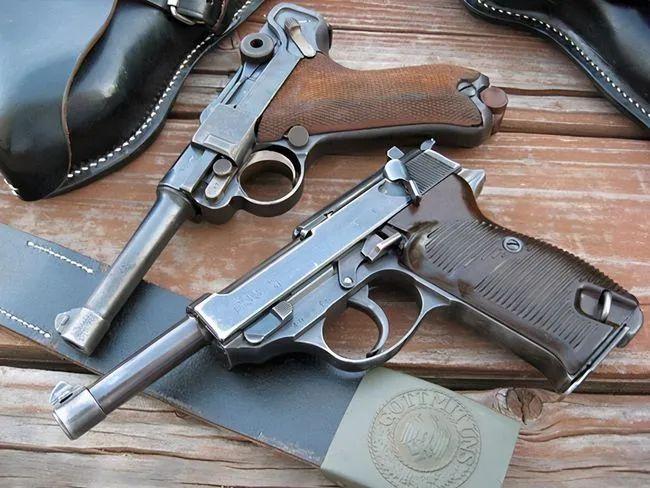 德国鲁格p08手枪德国半自动手枪的贵族