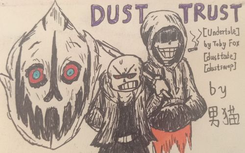 手绘动画dusttrustsansfight