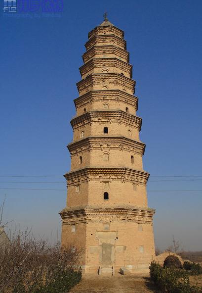 陕西礼泉金龟寺普通塔