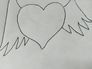 我爱你爱心怎么画