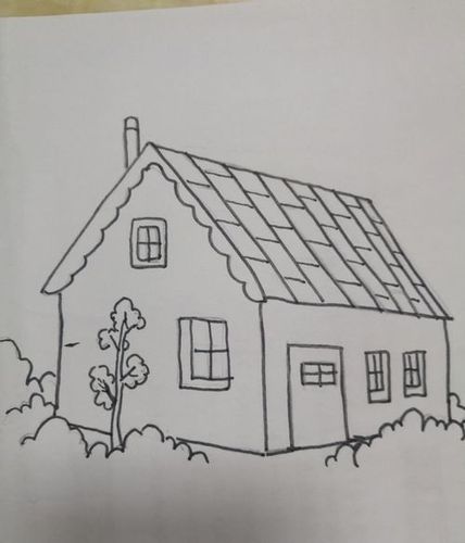 简笔画-----美丽的小房子,又快又好