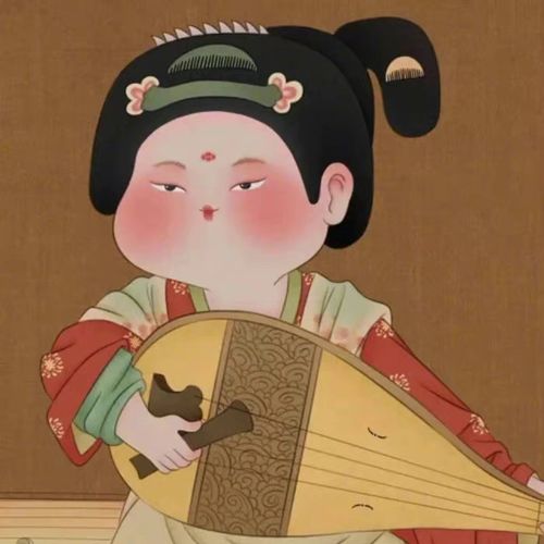 唐朝仕女图/胖美人快乐和美丽并存