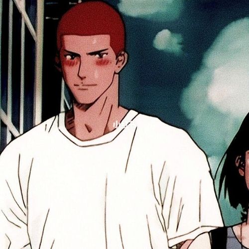 樱木与晴子(动漫情头)_情侣头像_动漫_动漫情头_影视