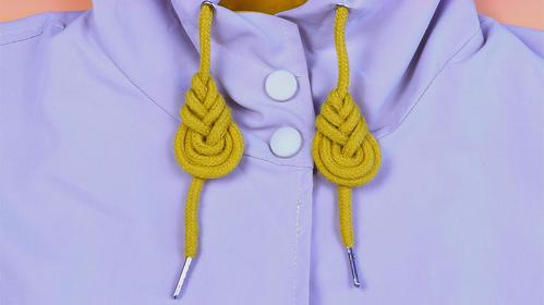 卫衣绳子怎么打结?