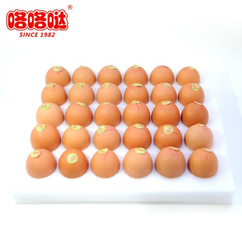含叶黄素鸡蛋破损包赔 新鲜无要残 1650g 枚装 30 金鸡蛋 咯咯哒