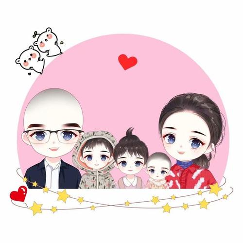 微信头像设计,个人,闺蜜,情侣,全家福头像