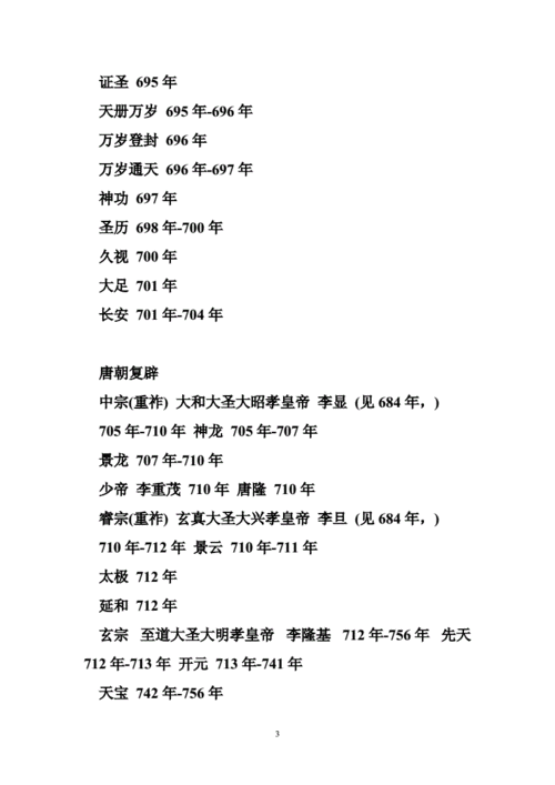 中国唐朝大事年表(精选5篇).doc