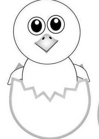 简笔画j鸡妈妈孵蛋