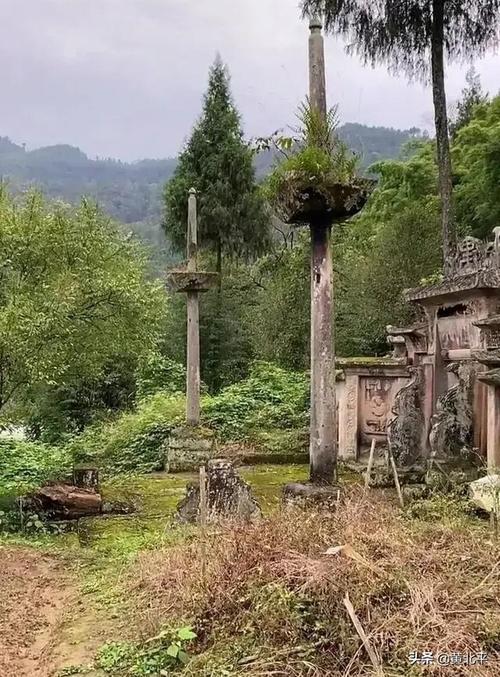 墓碑,牌坊,墓门所雕刻的人雕,文雕,彩雕和花鸟禽兽,这些都是中国传统