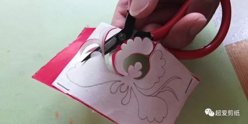 24 剪纸传统纹样 之牡丹花1