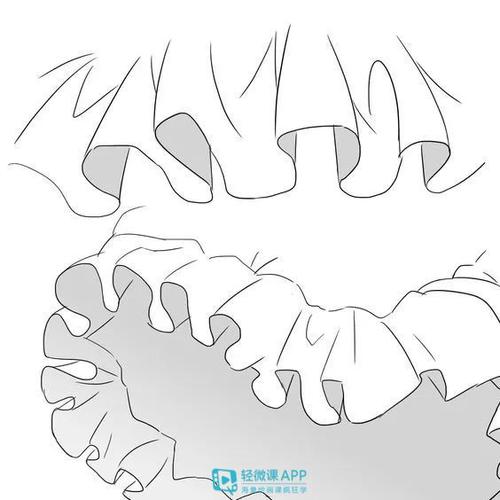 二次元衣服褶皱怎么画