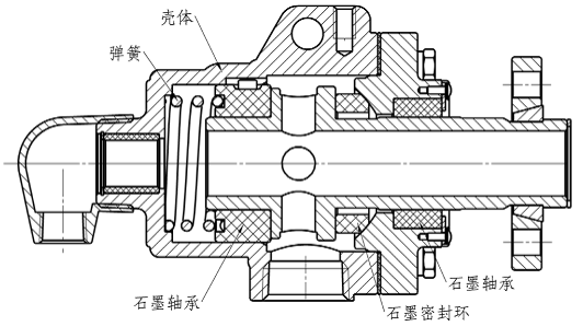 s型旋转接头的内部结构-腾旋 导热油旋转接头 蒸汽