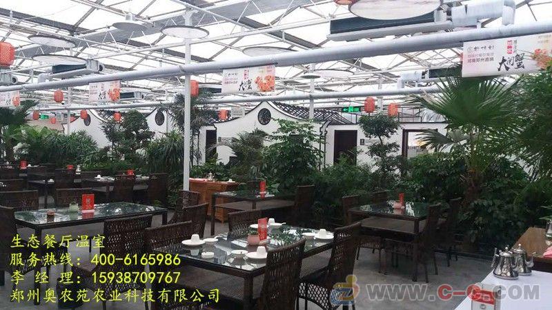 休闲农业温室系列-生态园生态餐厅温室大棚造价