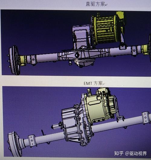 070 把后桥改为驱动桥,形成前油后电混动四驱.寻求解决方案?