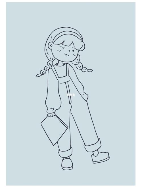 简笔画女孩穿搭插画 | 幼儿园9_简笔画_穿搭_插画_幼儿园_绘画_穿搭