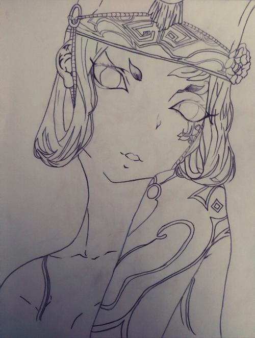 白无常线稿