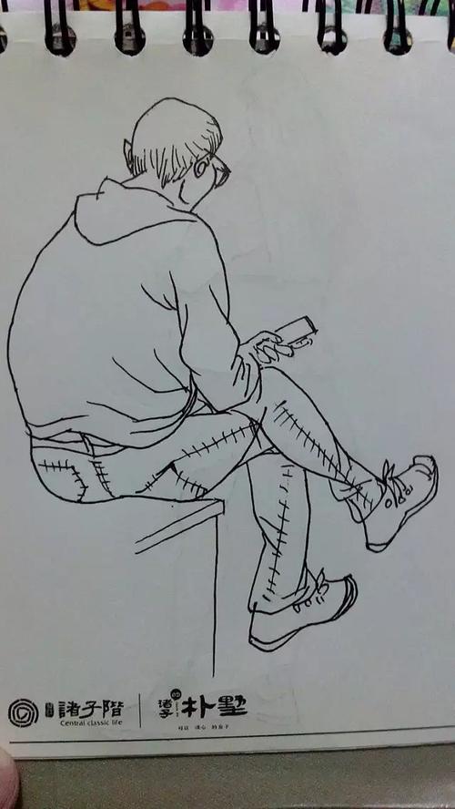 2015年街头人物动态速写写生