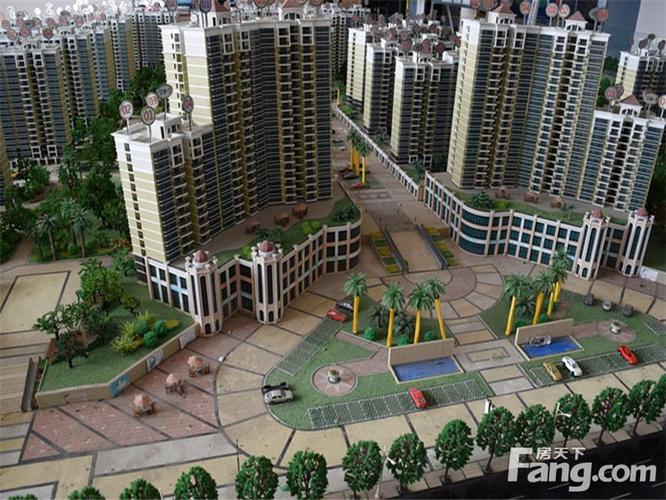 玉柴世纪城沙盘实景图(2014-10)