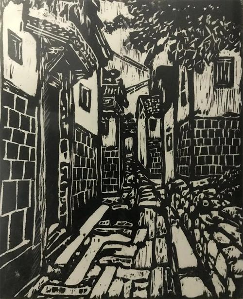 中学组:《石板路》袁雨 江苏省盐城市