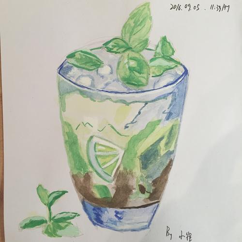 瞎画系列-水彩