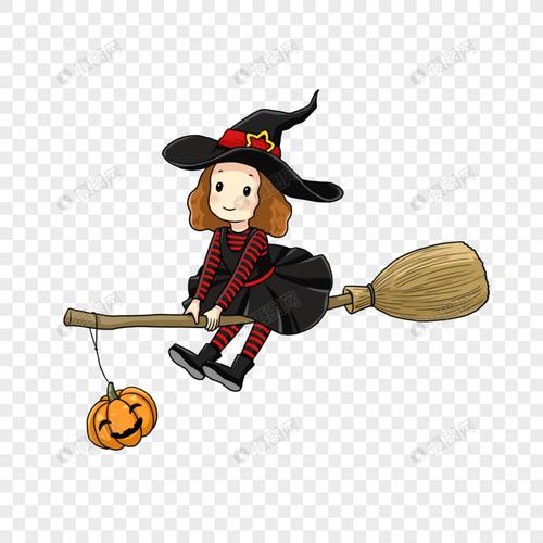 骑扫把的女巫