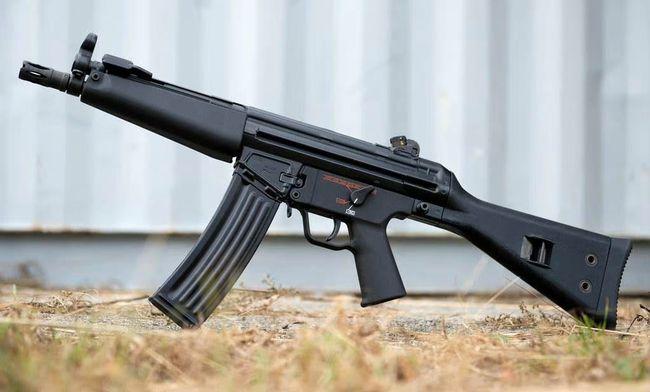 德国原产冷门枪械形似mp5冲锋枪hk公司第一款556mm卡宾枪
