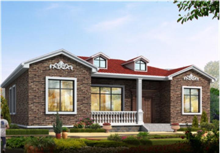 农村三间平房一层图片